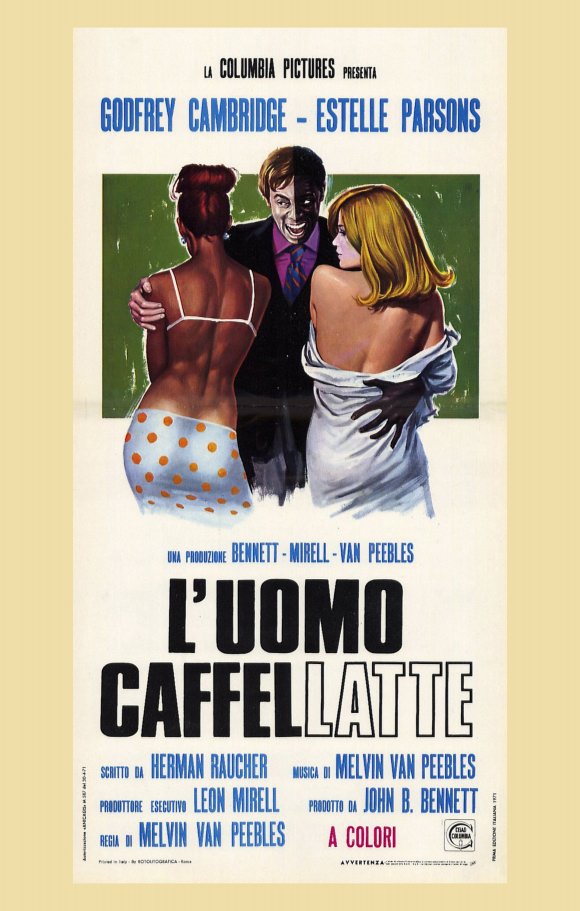 Watermelon Man Movie Poster Print showcasing classic film art.