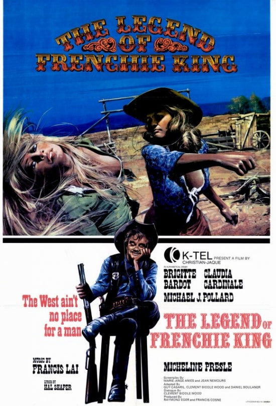 Legend of Frenchie King Movie Poster Print showcasing vibrant imagery.