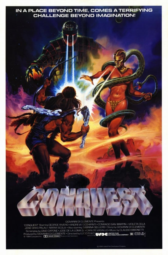 Conquest Movie Poster Print showcasing cinematic artwork