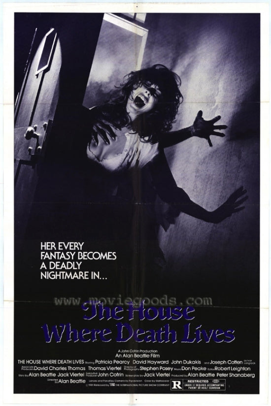 House Where Death Lives Movie Poster Print showcasing intriguing visuals.
