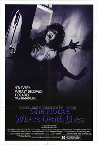 House Where Death Lives Movie Poster Print showcasing intriguing visuals.