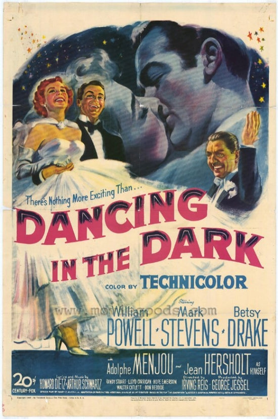 Dancing in the Dark Movie Poster Print showcasing cinematic art.