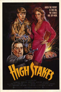 High Stakes Movie Poster Print showcasing intense cinematic imagery.