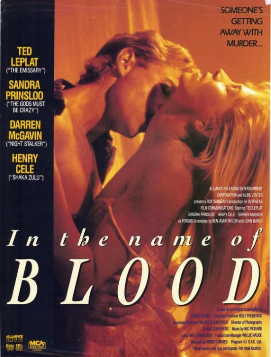 In The Name of Blood Movie Poster Print showcasing dramatic visuals.