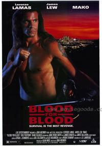 Blood for Blood Movie Poster Print showcasing dramatic film art.
