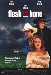 Flesh and Bone Movie Poster Print featuring haunting visuals.