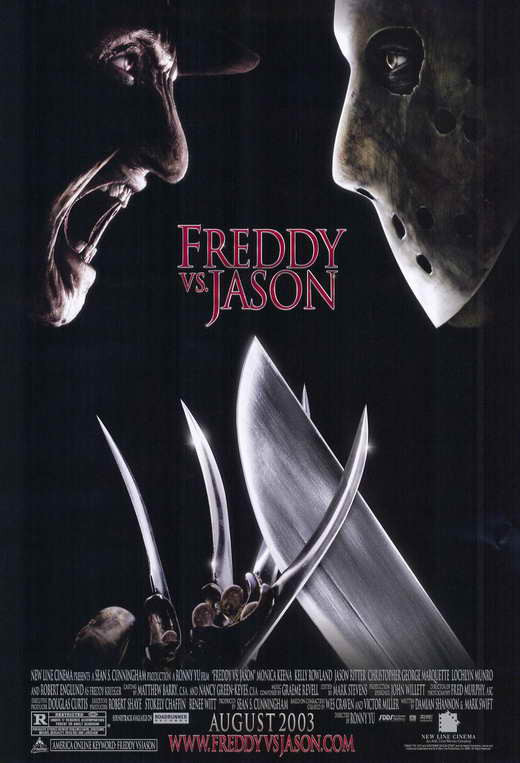 Freddy Vs. Jason Movie Poster Print | 11 x 17 | Pop Culture Graphics