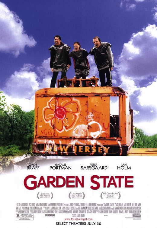 Garden State Movie Poster Print on high-quality paper.