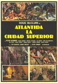 Warlords of Atlantis Movie Poster Print showcasing vibrant colors and dynamic imagery.