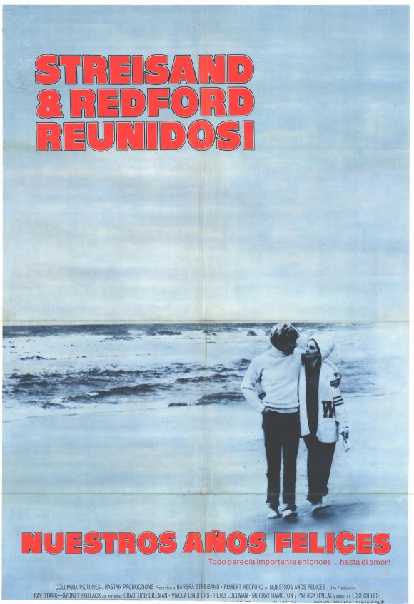 The Way We Were Movie Poster Print showcasing classic film romance.