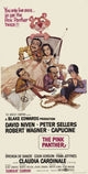 The Pink Panther Movie Poster Print featuring the iconic character.