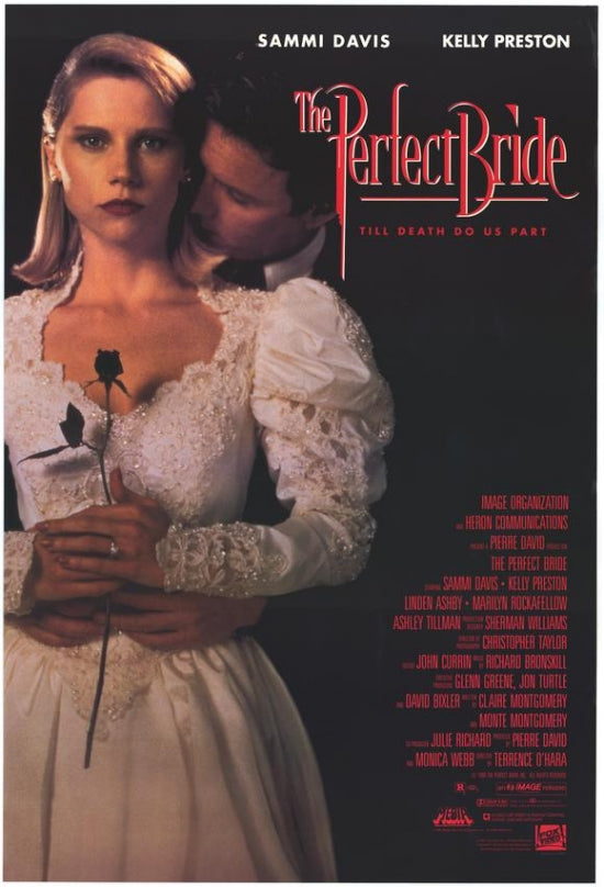 The Perfect Bride Movie Poster Print showcasing a romantic theme.