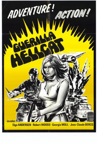 Guerilla Hellcat Movie Poster Print showcasing vibrant action scenes.