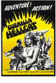 Guerilla Hellcat Movie Poster Print showcasing vibrant action scenes.