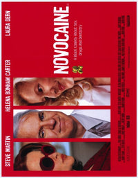 Novocaine Movie Poster Print showcasing cinematic art.