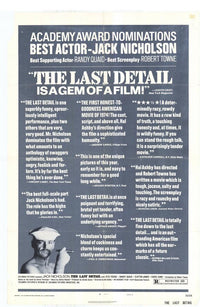 The Last Detail Movie Poster Print showcasing vibrant imagery.