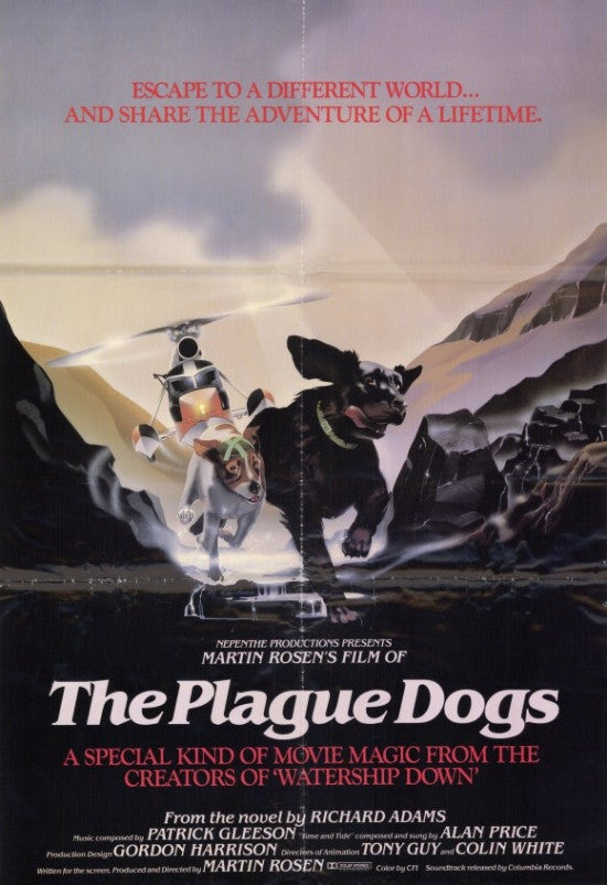 The Plague Dogs Movie Poster Print (11 x 17)