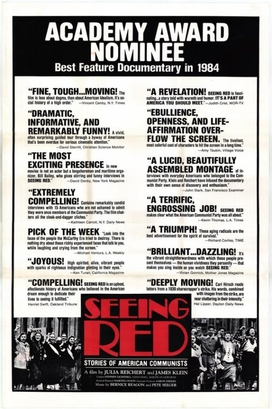 Seeing Red Movie Poster Print showcasing vibrant colors and cinematic artistry.