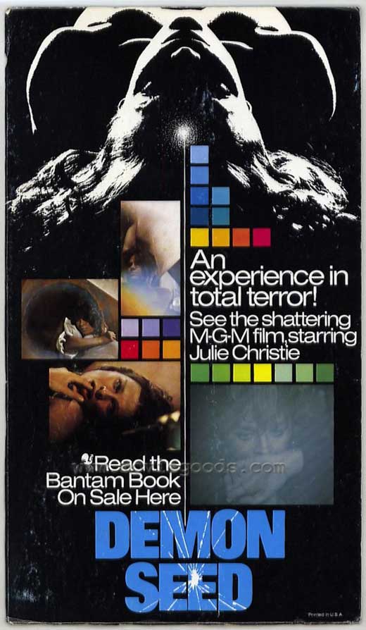 Demon Seed Movie Poster Print showcasing iconic horror imagery.
