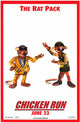 Chicken Run Movie Poster Print featuring animated characters.