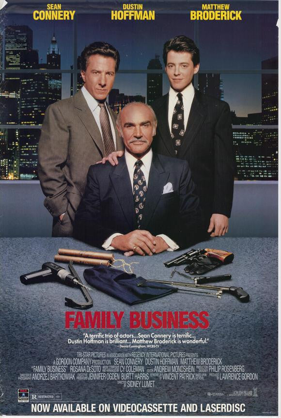 Family Business Movie Poster Print (11x17) for Home Décor
