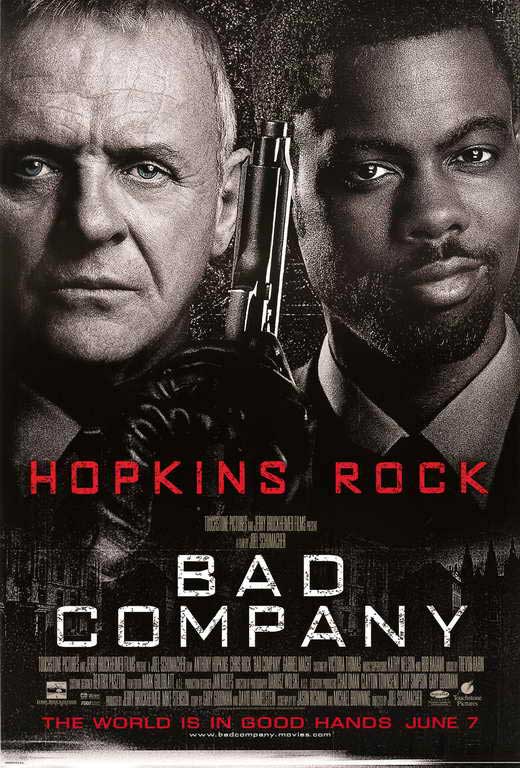 Bad Company Movie Poster Print showcasing cinematic artwork.