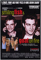 Smiling Fish & Goat on Fire Movie Poster Print featuring vibrant colors and whimsical design.