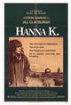 Hanna K. movie poster print showcasing dramatic visuals.