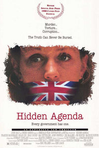 Hidden Agenda Movie Poster Print showcasing intriguing artwork