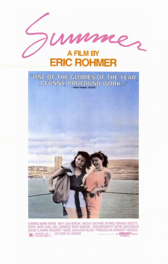 Vibrant Summer Movie Poster Print showcasing colorful seasonal artwork.
