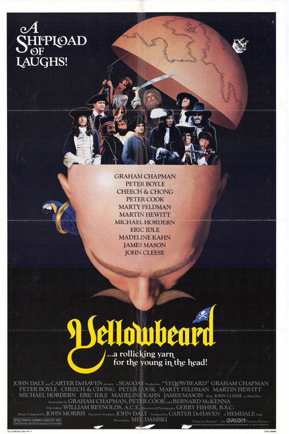 Yellowbeard Movie Poster Print (11 x 17)