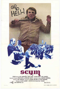 Scum Movie Poster Print featuring dynamic imagery and vibrant colors.