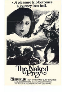 The Naked Prey Movie Poster Print featuring classic film imagery.