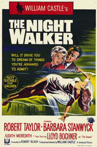 The Night Walker Movie Poster Print showcasing classic cinema artwork.