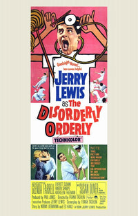 The Disorderly Orderly Movie Poster Print showcasing a whimsical hospital scene.