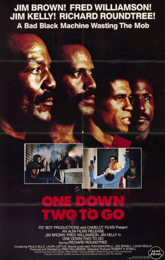 One Down, Two to Go Movie Poster in vibrant colors