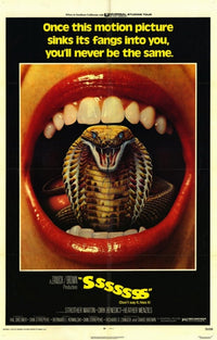Sssssss Movie Poster Print showcasing vibrant colors and unique design.