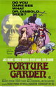 Torture Garden Movie Poster Print showcasing horror film art.
