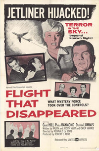 Flight That Disappeared Movie Poster Print showcasing classic film art