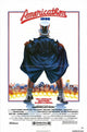 Americathon Movie Poster Print showcasing vibrant colors and humor.