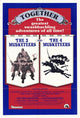 Three Musketeers Movie Poster Print showcasing classic film art.