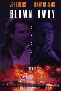 Blown Away Movie Poster Print showcasing explosive action and drama.