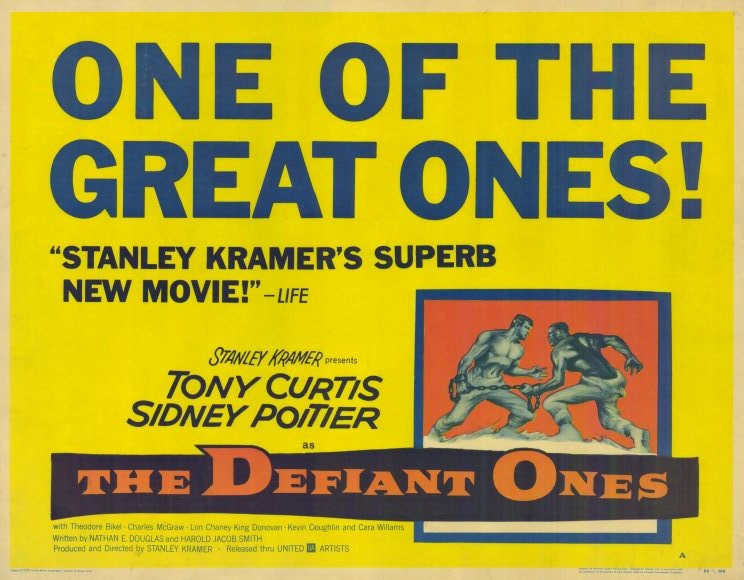 The Defiant Ones Movie Poster Print showcasing cinematic art