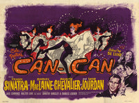 Can-Can Movie Poster Print featuring vibrant colors and dynamic imagery.