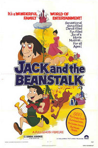 Jack and the Beanstalk Movie Poster Print depicting Jack's adventure.