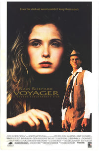 Voyager Movie Poster Print featuring stunning space exploration imagery.