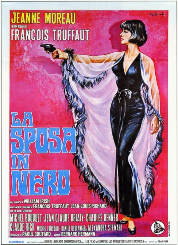 The Bride Wore Black Movie Poster Print showcasing cinematic art.