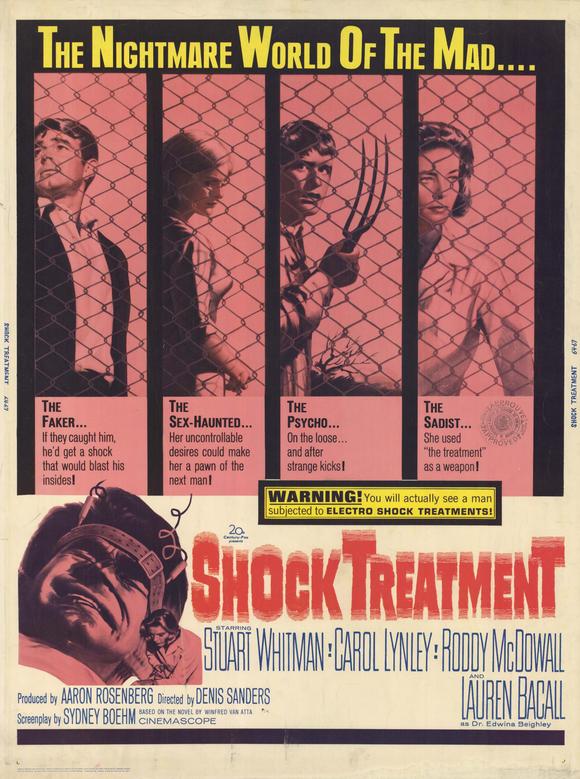 Shock Treatment Movie Poster Print showcasing vibrant colors and details.