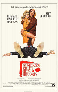 Somebody Killed Her Husband Movie Poster Print showcasing cinematic mystery