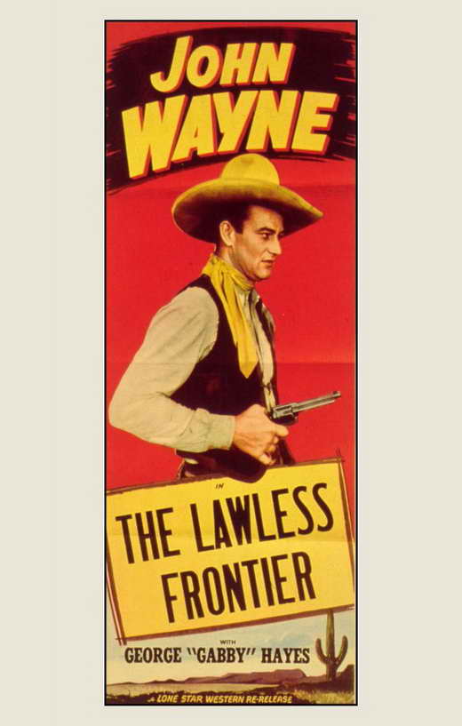 The Lawless Frontier Movie Poster Print - Classic Film Art